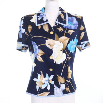 Leonard Fashion Short Sleeve Shirt Cotton Multi M
