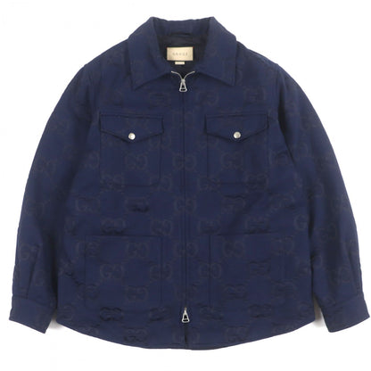 Gucci Jacket 694139 Cotton Navy 44