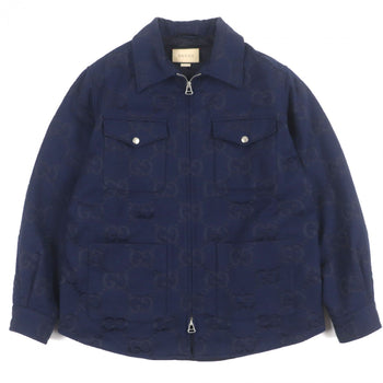 Gucci Jacket 694139 Cotton Navy 44
