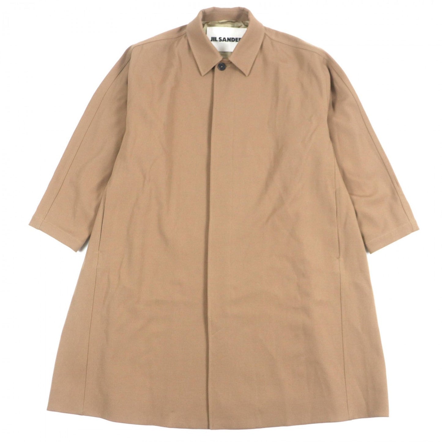 Jil Sander Stainless Collar Coat Jsmr431201 Wool Brown 46
