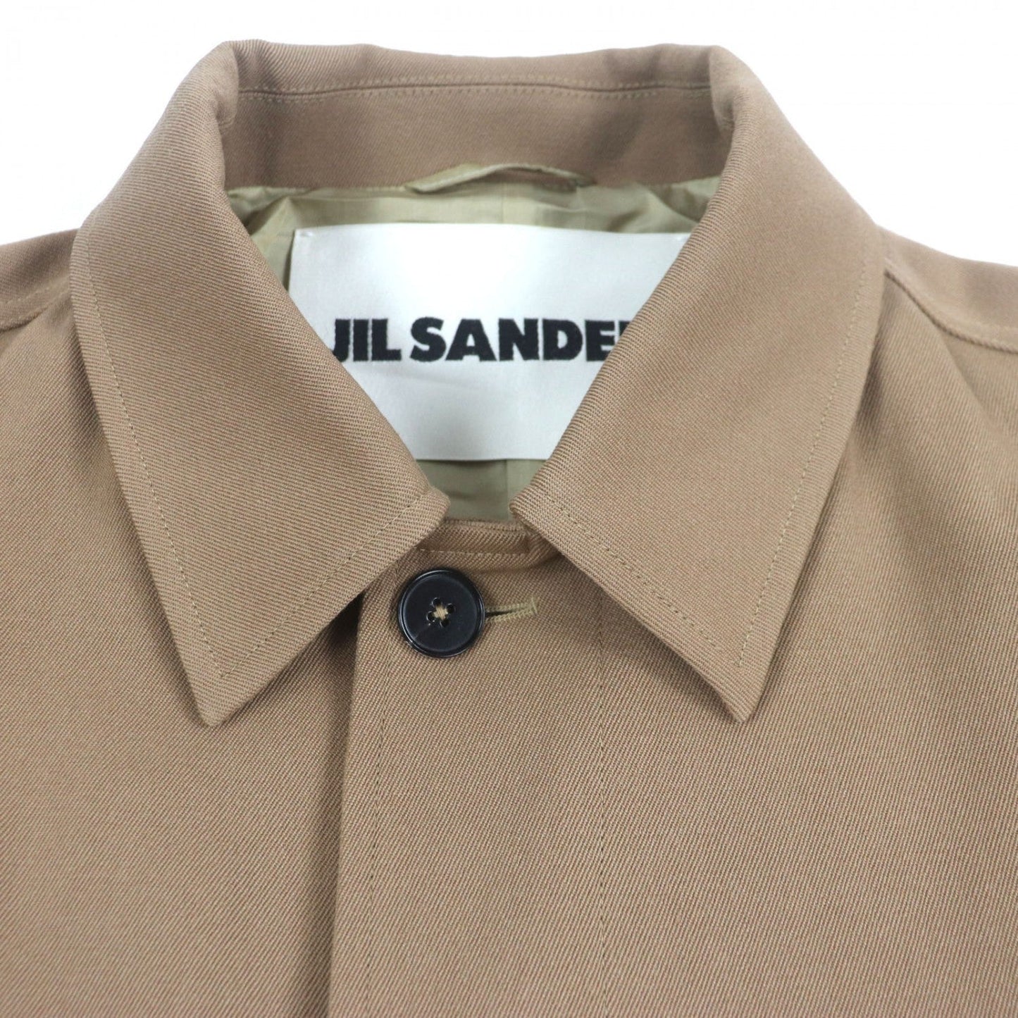 Jil Sander Stainless Collar Coat Jsmr431201 Wool Brown 46