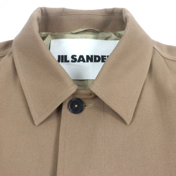 Jil Sander Stainless Collar Coat Jsmr431201 Wool Brown 46