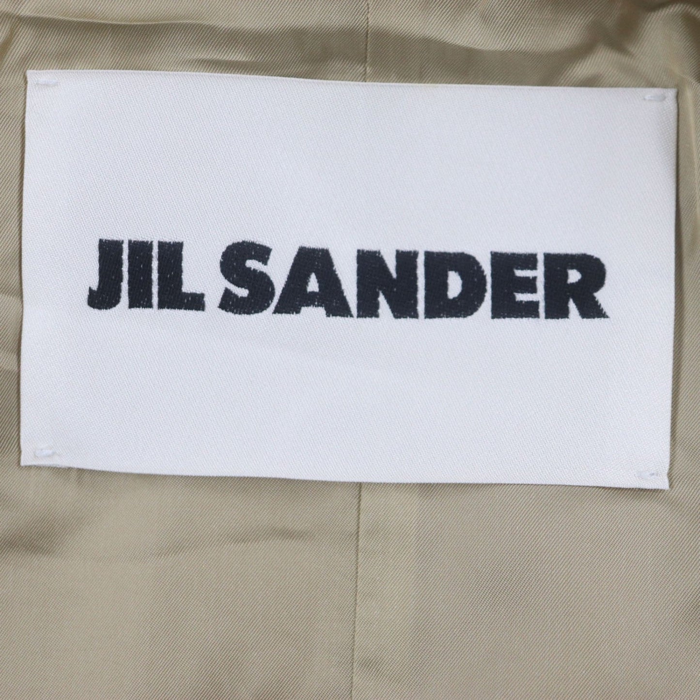 Jil Sander Stainless Collar Coat Jsmr431201 Wool Brown 46