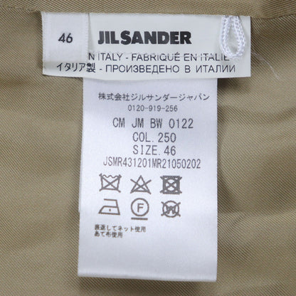 Jil Sander Stainless Collar Coat Jsmr431201 Wool Brown 46
