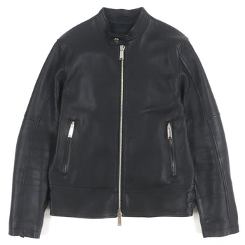 Dsquared2 Riders Jacket S74Am1202 Sheep Leather Black 42