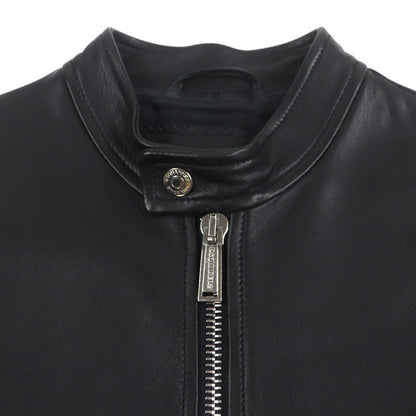 Dsquared2 Riders Jacket S74Am1202 Sheep Leather Black 42