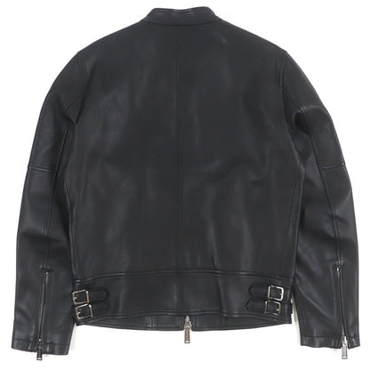 Dsquared2 Riders Jacket S74Am1202 Sheep Leather Black 42
