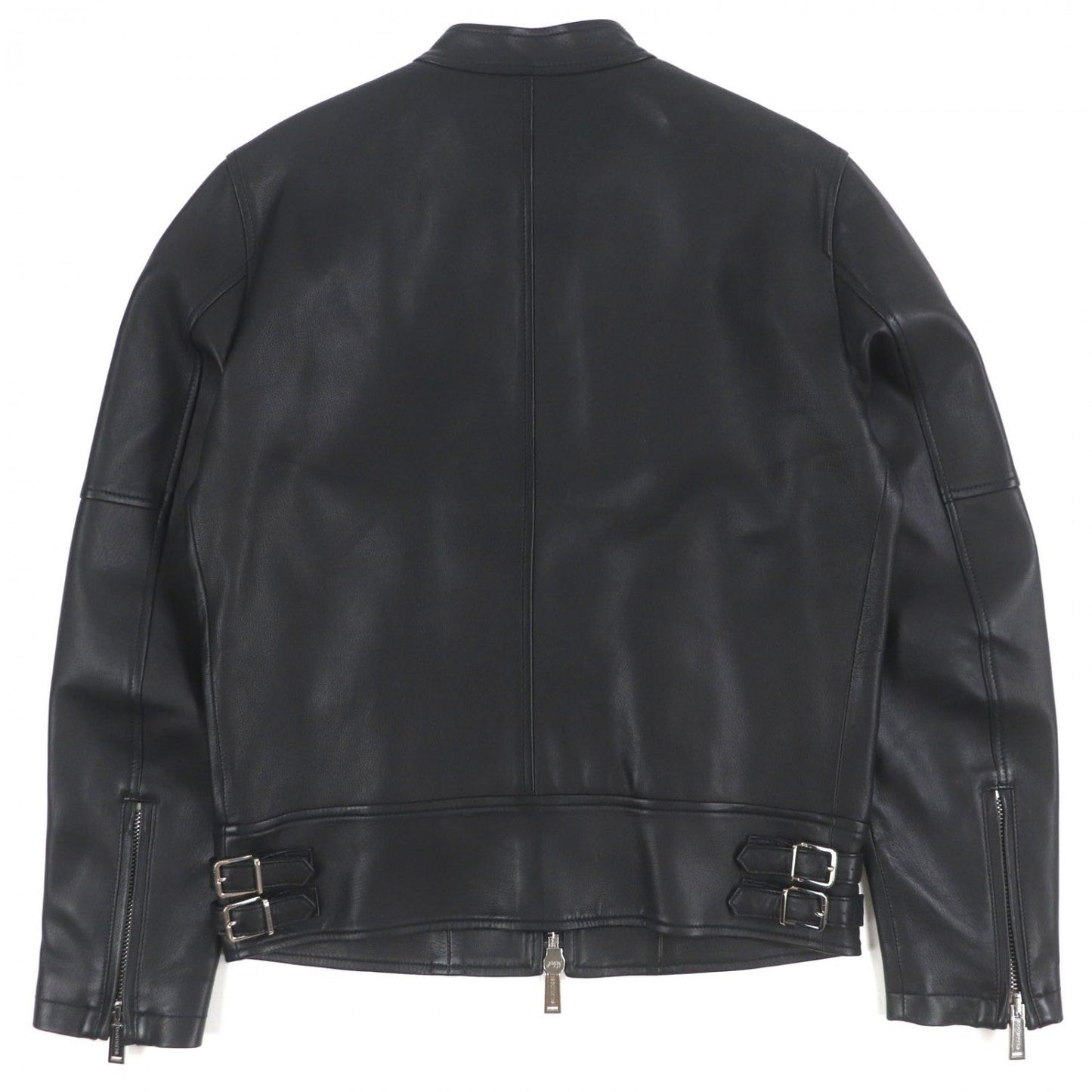 Dsquared2 Riders Jacket S74Am1202 Sheep Leather Black 42
