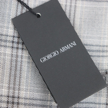 Giorgio Armani Tailored Jacket Silk Gray Taylor 50