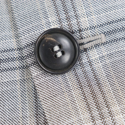 Giorgio Armani Tailored Jacket Silk Gray Taylor 50