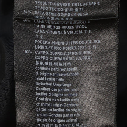 Giorgio Armani Tailored Jacket Silk Gray Taylor 50