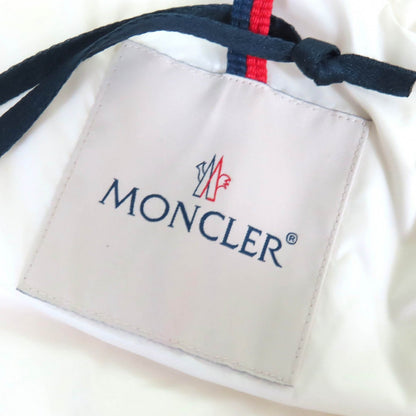 Moncler Down Vest Cotton Ivory Orange Marchaud Gilet Zero