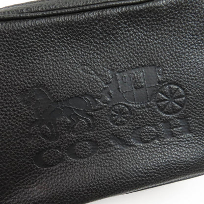 Coach Shoulder Bag 75818 Leather Black