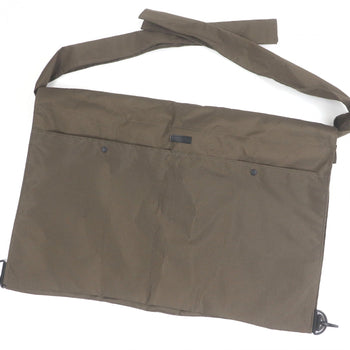 Issey Miyake Men Shoulder Bag Me81-Ag550-65 Polyester Khaki Kasaya