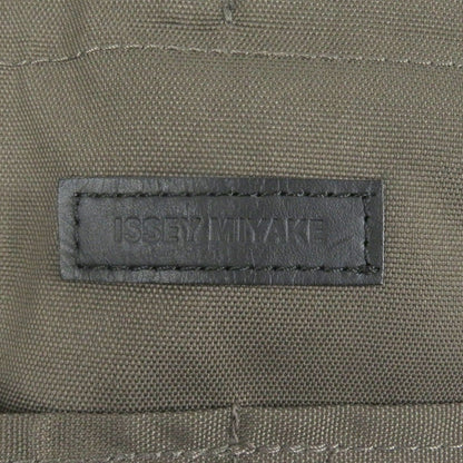 Issey Miyake Men Shoulder Bag Me81-Ag550-65 Polyester Khaki Kasaya