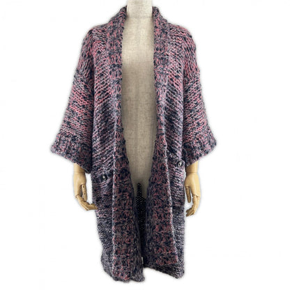 Chanel Cardigan P50100 Mohair Multi 34