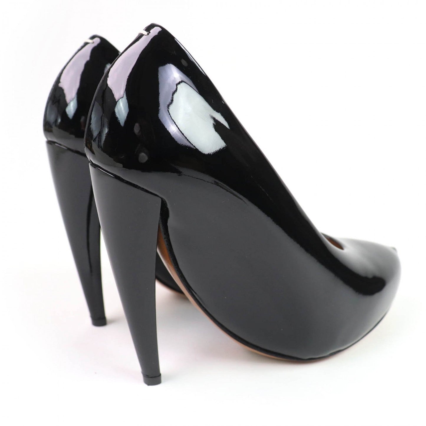 Maison Margiela Pumps 58Wl0073 Patent Leather Black 37