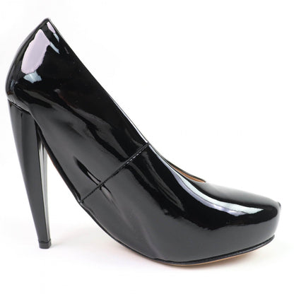 Maison Margiela Pumps 58Wl0073 Patent Leather Black 37