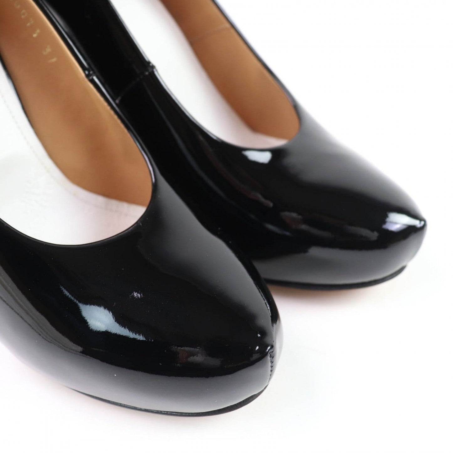 Maison Margiela Pumps 58Wl0073 Patent Leather Black 37