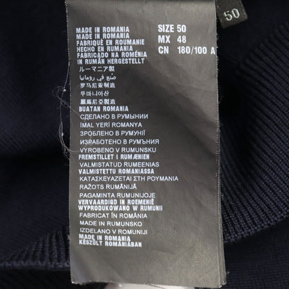 Prada Cardigan Smc381 Wool Navy 50