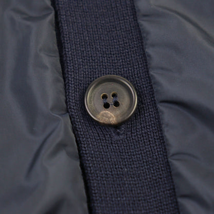 Prada Cardigan Smc381 Wool Navy 50