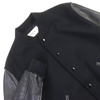 Celine Jacket 2V09M896C Wool Black Boy Doll Teddy Jacket 50