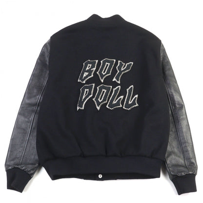 Celine Jacket 2V09M896C Wool Black Boy Doll Teddy Jacket 50