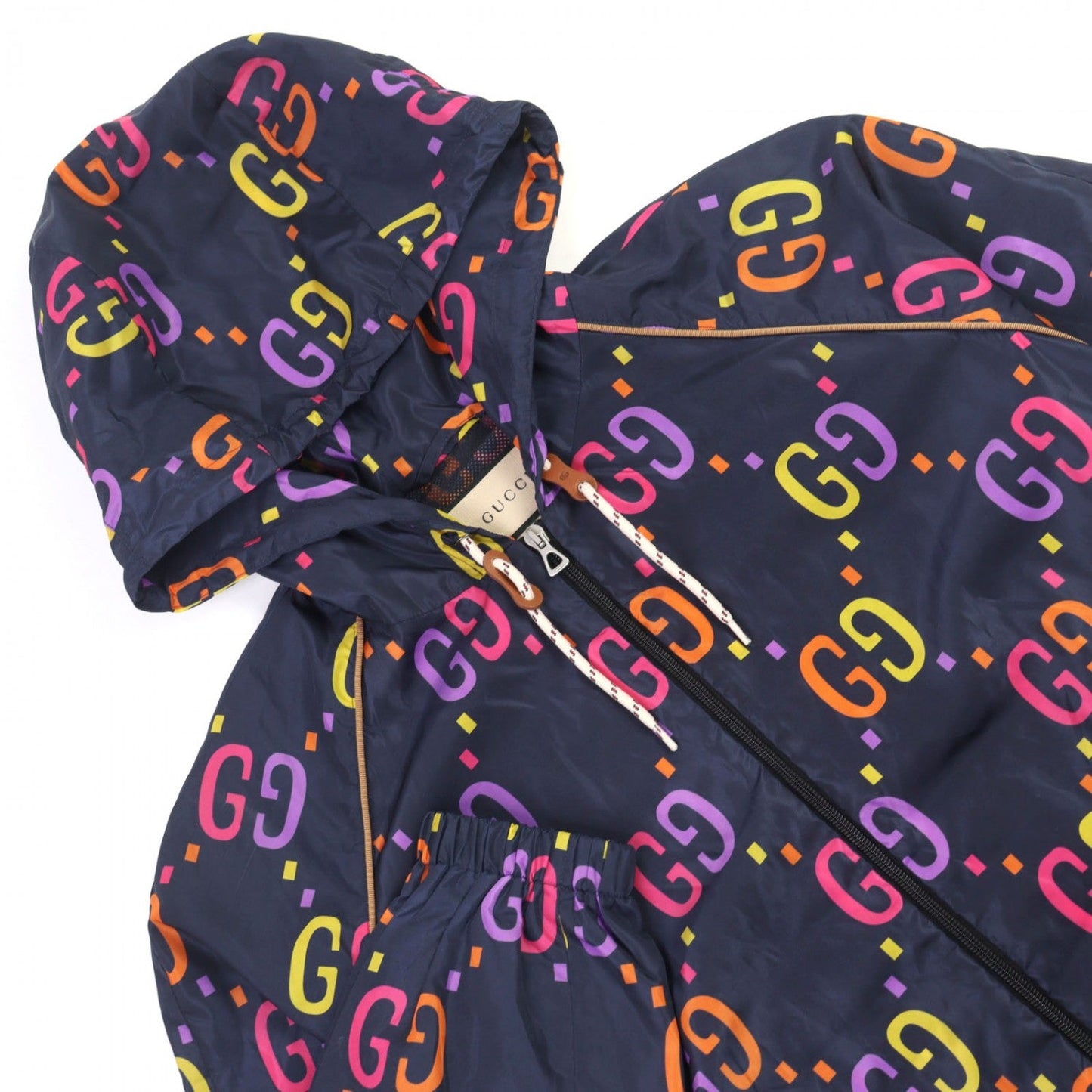 Gucci Jacket 697621 Nylon Multicolor 48