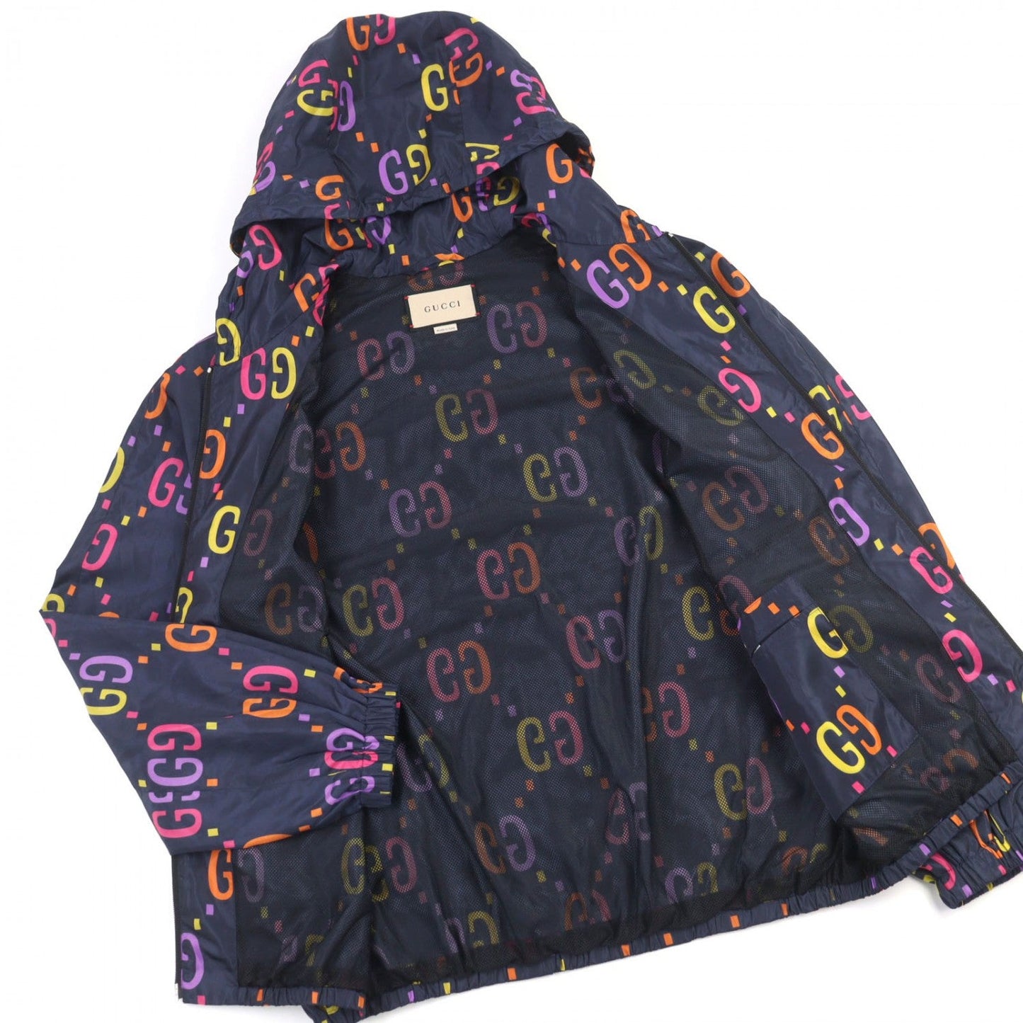 Gucci Jacket 697621 Nylon Multicolor 48