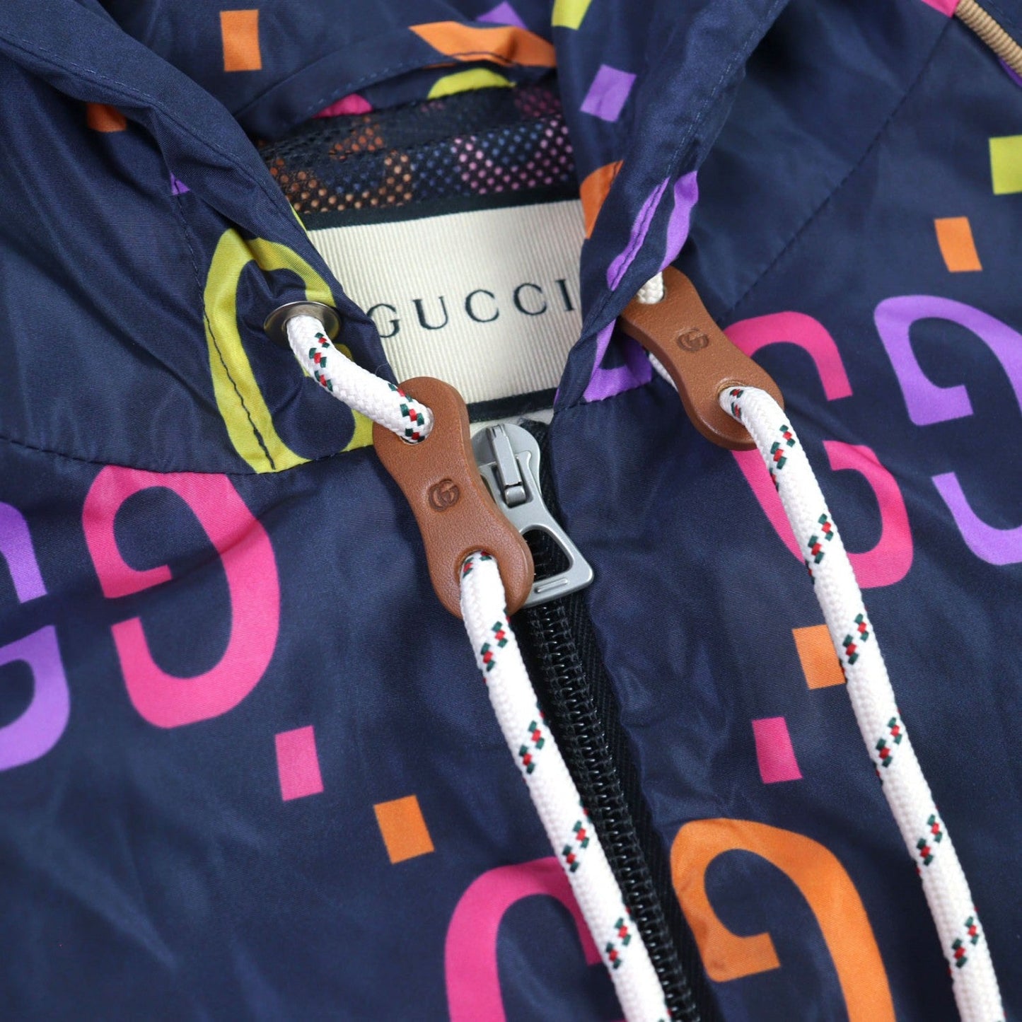 Gucci Jacket 697621 Nylon Multicolor 48
