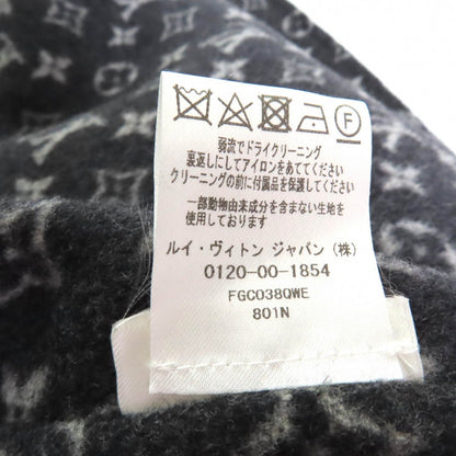 Louis Vuitton Coat Fgc038Qwe Wool Charcoal Gray 34