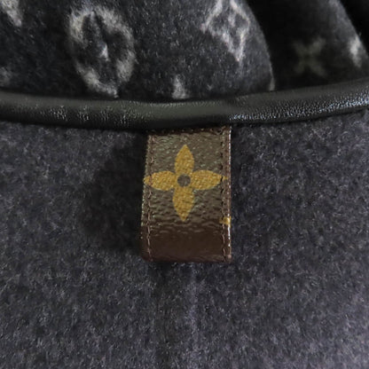 Louis Vuitton Coat Fgc038Qwe Wool Charcoal Gray 34