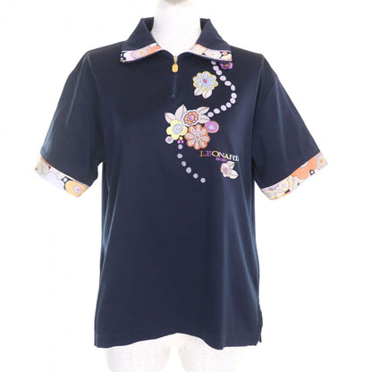 Leonard Sport Short Sleeve T-Shirt Cotton Navy M