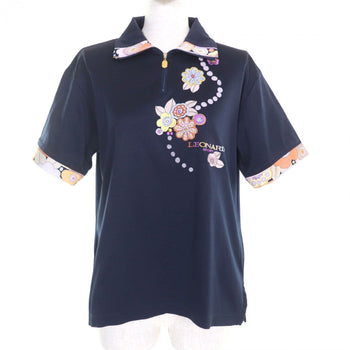 Leonard Sport Short Sleeve T-Shirt Cotton Navy M