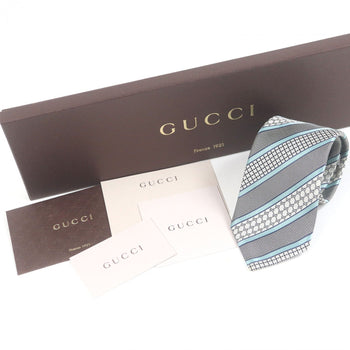 Gucci Tie Silk Gray