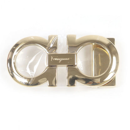 Salvatore Ferragamo Belt Leather Black Brown 90