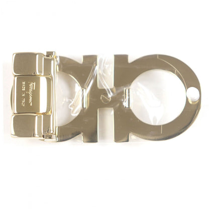 Salvatore Ferragamo Belt Leather Black Brown 90
