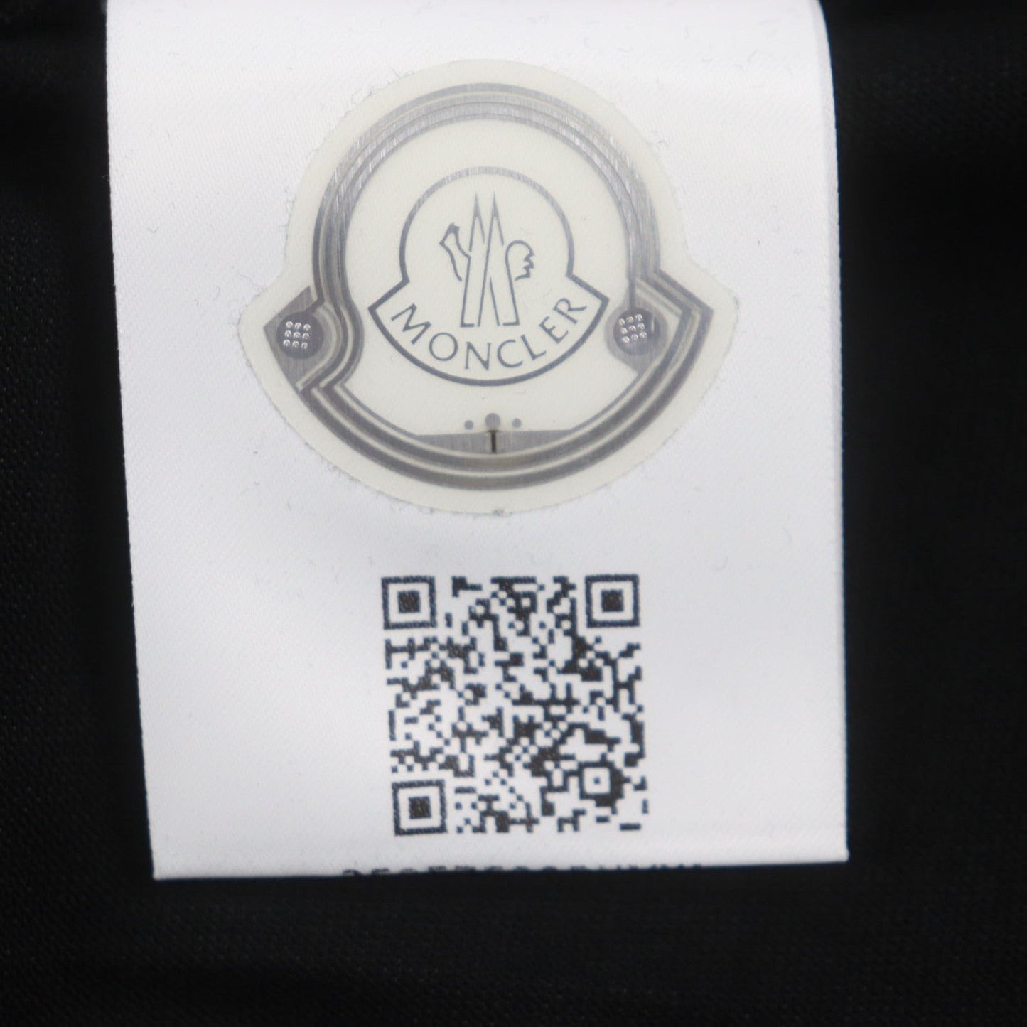 Moncler Short Sleeve Polo Shirt Cotton Black L