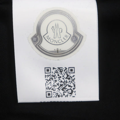 Moncler Short Sleeve Polo Shirt Cotton Black L