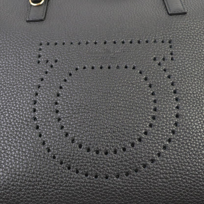 Salvatore Ferragamo Tote Bag 21 G714 Calf Leather Black Marta Nero