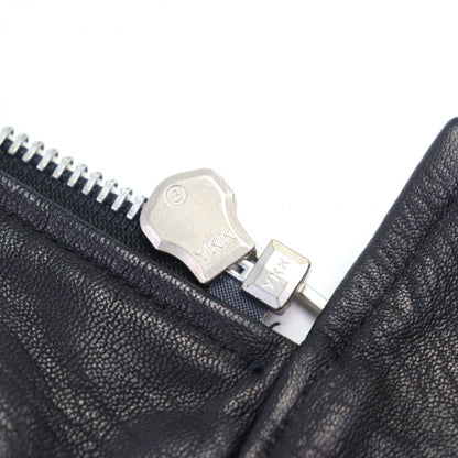 Ps Paul Smith Riders Jacket Py-99184 89184 Goat Leather Black M