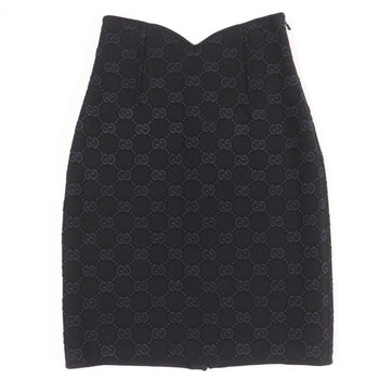 Gucci Skirt 747361 Rayon Black Xs