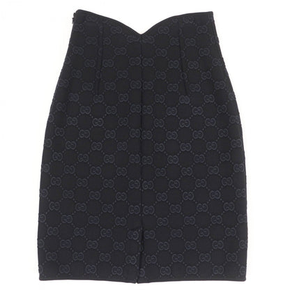 Gucci Skirt 747361 Rayon Black Xs