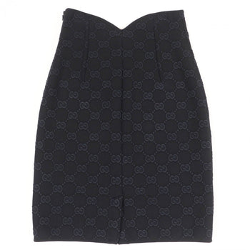 Gucci Skirt 747361 Rayon Black Xs