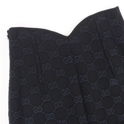 Gucci Skirt 747361 Rayon Black Xs