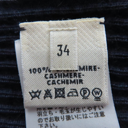 Hermes Knit Cashmere Navy 34