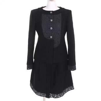 Chanel Setup P51026/P51112 Cotton Black Jacket
