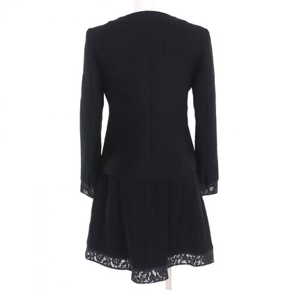 Chanel Setup P51026/P51112 Cotton Black Jacket