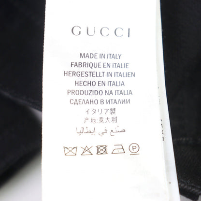 Gucci Denim Pants 544678 Cotton Black 30