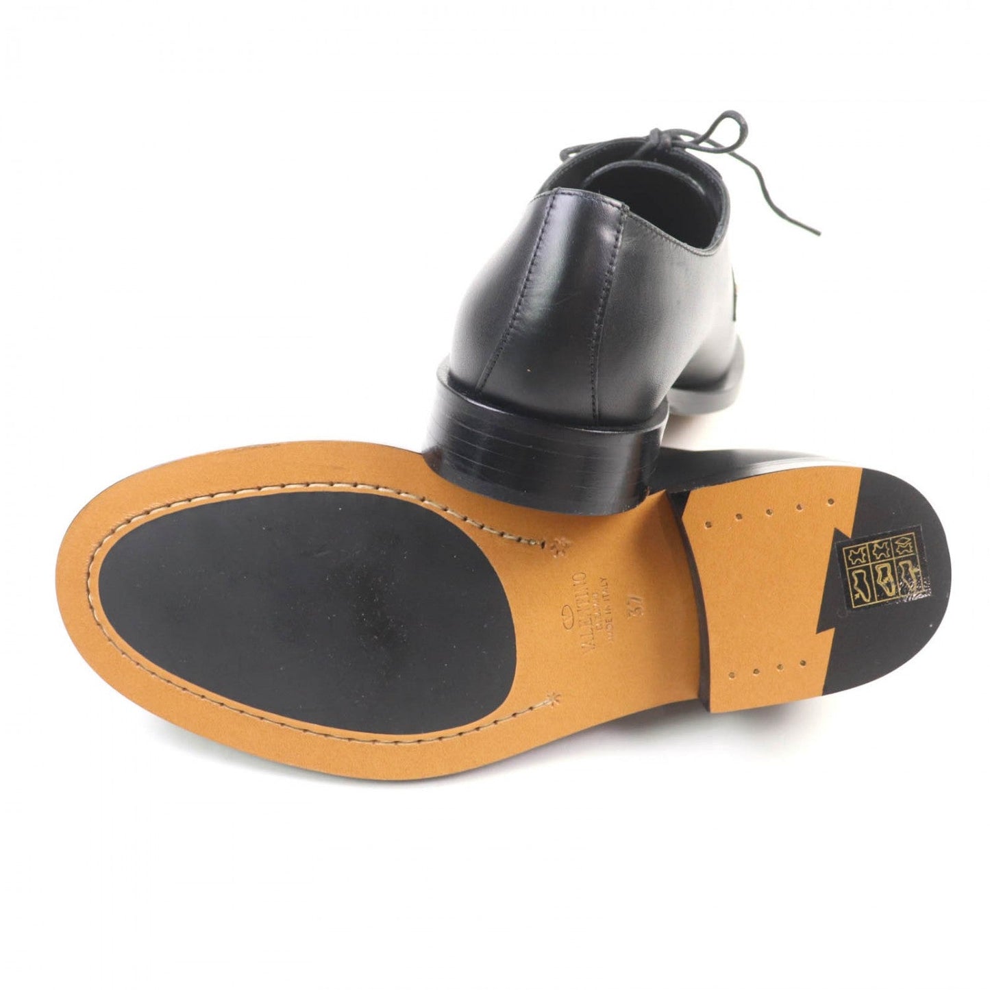 Valentino Garavani Leather Shoes Leather Black 37